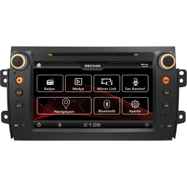 Necvox DVA-S9922 Suzuki Sx4 Navigasyon ve Multimedya