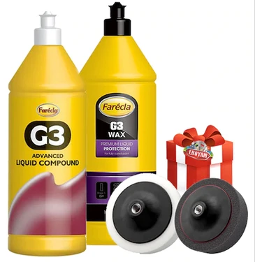 Farecla G3 Pasta 1 Litre + G3 Wax Cila 1