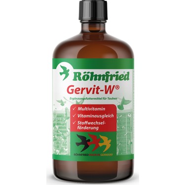 Ikili Vitamin Seti Gervit W Multivitamin Takviyesi 10ml Ve Fiyati