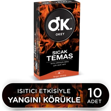 Okey Sıcak Temas Prezervatif