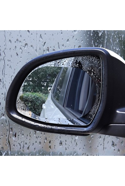 Zabata Oto Dış Ayna Yağmur Kaydırıcı Film Araba Yan Dikiz Aynası Filmi Buğu Önleyici 2 Adet Su Tutmaz Filim