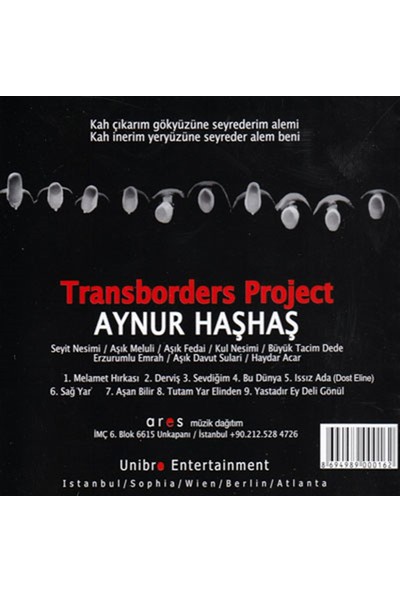 Aynur Haşhaş-Transborders Project - CD