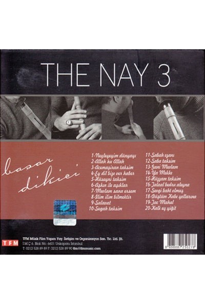 Başar Dikici -The Nay - 3 - CD