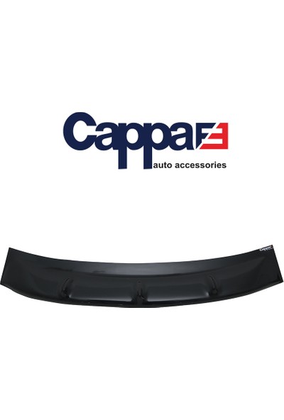 Cappafe Toyota Corolla Arka Cam Üstü Spoyler Rüzgarlık Kanat Akrilik Abs Parlak Siyah 2008-2013