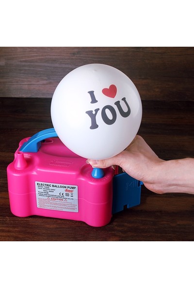 Niyet Elektrikli Balon Pompası - Çift Çıkışlı Balon Şişirme Makinası