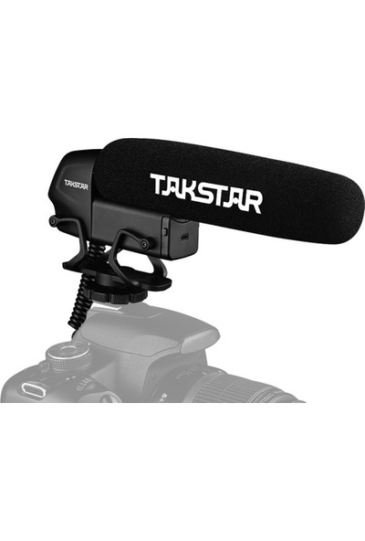 Takstar SGC-600 Dslr Uyumlu Video Mikrofonu SGC600