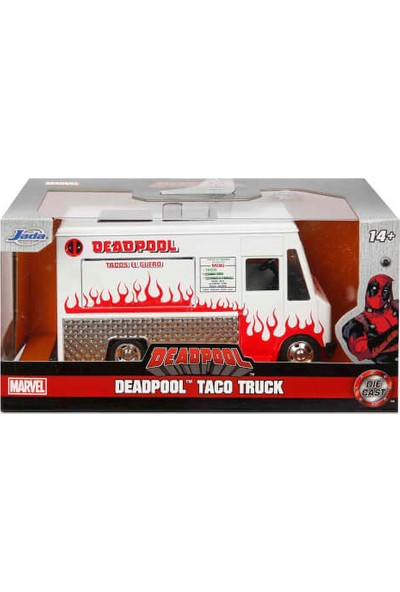1:32 Deadpool Taco Truck Araba