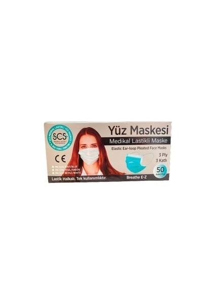 Maske 250 Adet