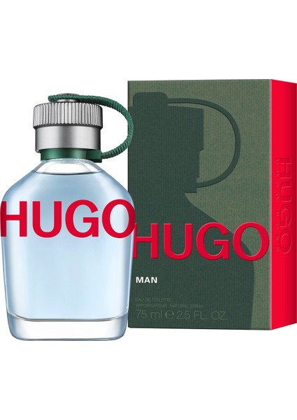 Hugo Boss Green Yeni Çevre Dostu Jelatinsiz Tasarım Edt 75 ml Erkek Parfüm