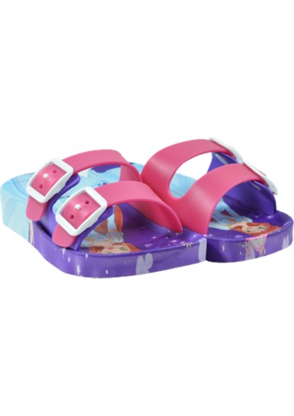 13130 Masaj Taban Havuz/deniz Çocuk Terlik - Mor - 26