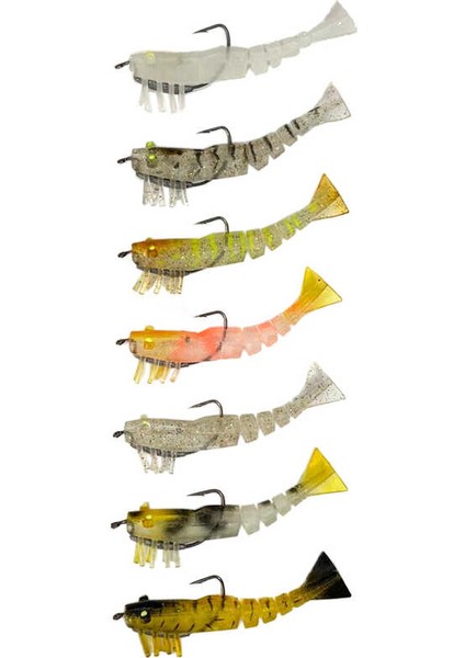 3064 Live Silikon Karides 8.5cm 8gr