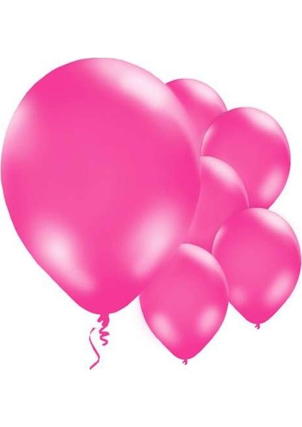 Parti Dünyası Şeker Pembe 10 Lu  Latex Balon