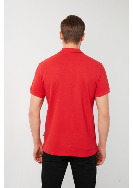 % 100 Pamuk Düğmeli Polo T Shirt Erkek POLO 5902127