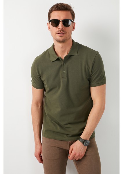 Pamuklu Polo T Shirt Erkek Polo 5902127