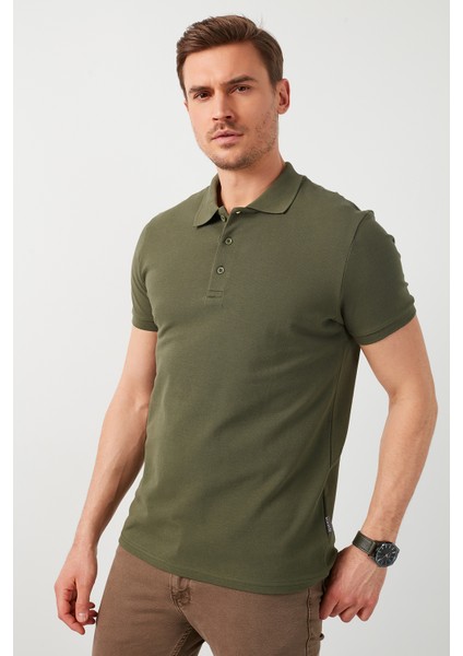 Pamuklu Polo T Shirt Erkek Polo 5902127