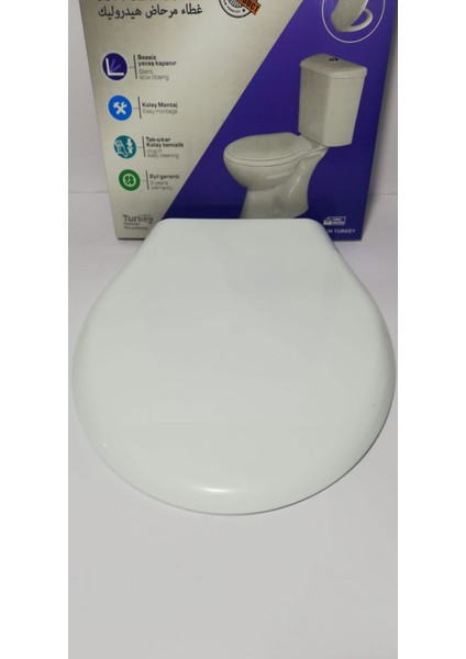 Elitra Plus Klozet Kapağı Sessiz Kapanır