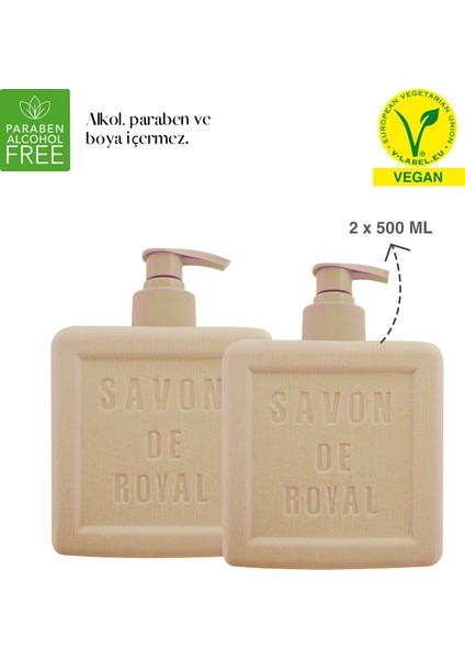 Savon De Royal Provence Nemlendirici Luxury Vegan Sıvı Sabun Krem 2 x 500 ml