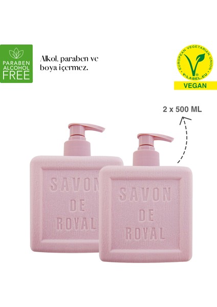 Savon De Royal Provence Nemlendirici Luxury Vegan Sıvı Sabun Mor 2 x 500 ml