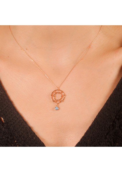14 Ayar Rose Kolye