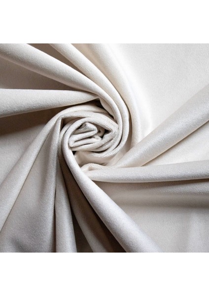 Bej Perdelik Kadife Kumaş 145 cm Eninde