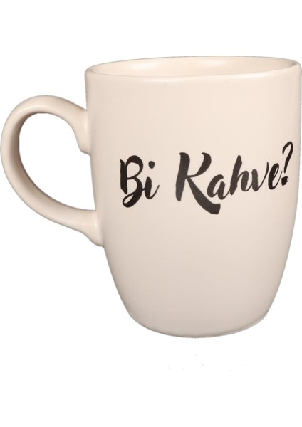 Beyaz Bi Kahve ? Tasarım Kupa
