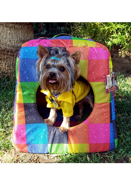 Kedi Küçük Irk Köpek Yatağı 3 Fonksiyonlu