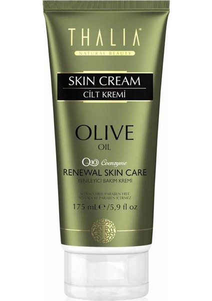 Zeytinyağlı ve Coenzym Q10 Cilt Kremi - 175 ml