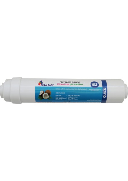 Post Karbon Tatlandırıcı Filtre Açık-Kapalı Kasa Su Arıtma Cihazı ( 1100 Iodine )