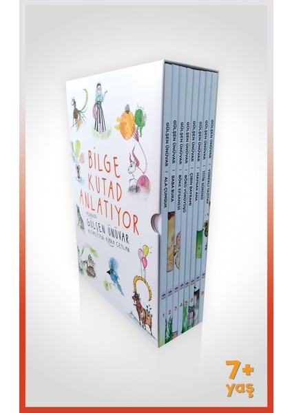 Bilge Kutad Anlatıyor (8 Kitap Set) (Ciltli) - Gülşen Ünüvar