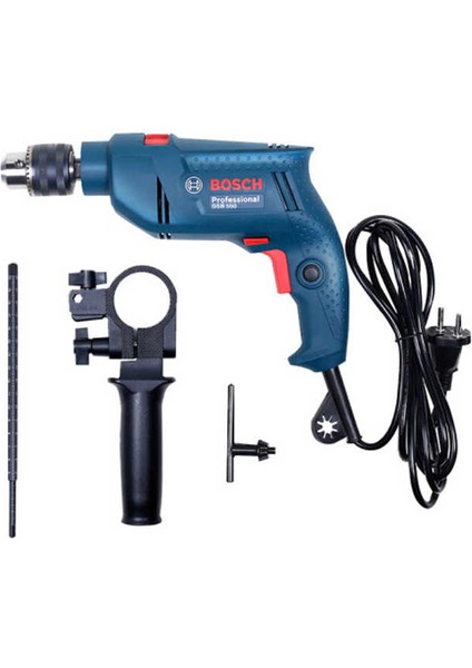 Gsb 550 Darbeli Matkap 500 Watt + Bosch 38 Parça Matkap Ucu Seti