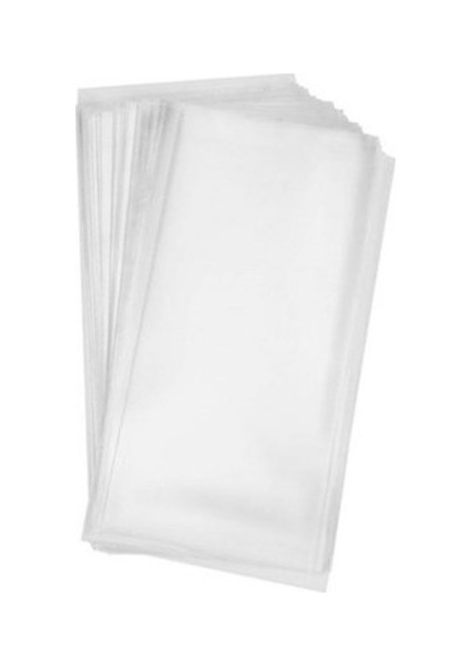 12 x 20 cm Jelatin Bantsız Düz Şeffaf / 1 kg