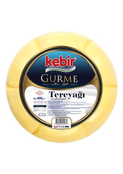 Gurme Tuzsuz Tereyağ 400 gr