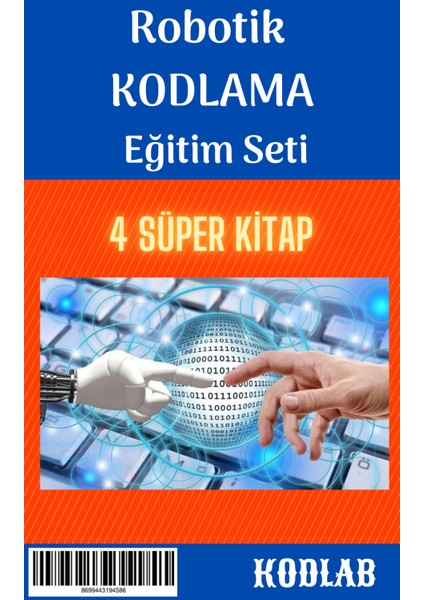 Enine Boyuna Eğitim Robotik Kodlama Kitap Seti (4 Süper Kitap) fiyatları