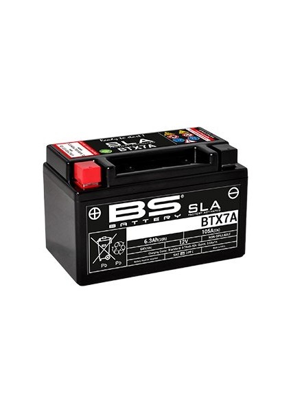 Sym Crox 50 Akü BTX7A Sla 2015