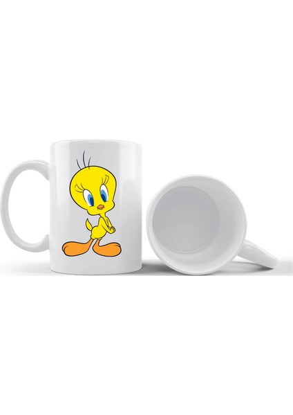 Tweety Baskılı Kupa Bardak