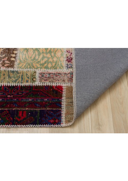 Eşsiz Anadolu Patchwork El Dokuma Halı 80 x 250 cm 5591