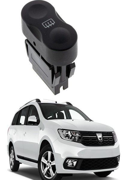 Dacia Logan Cam Rezistans Düğmesi Anahtarı modelleri