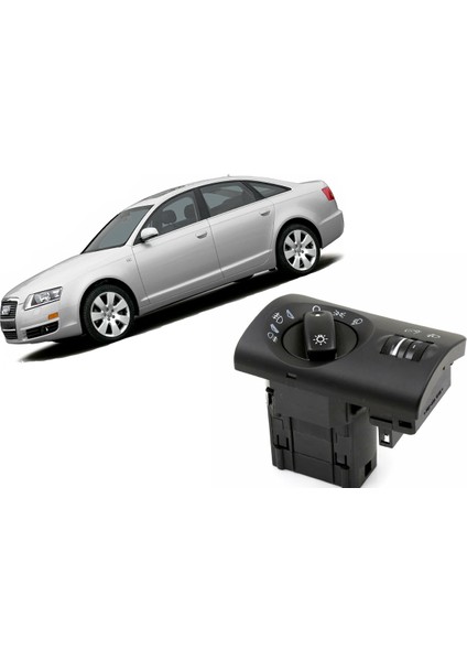 Audi A6 Far ve Sis Açma Anahtarı Düğmesi 1997--2005 Garantili Oem fırsatları