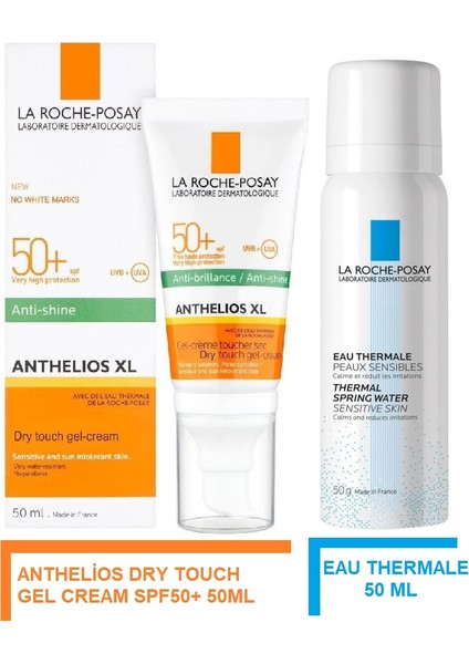 Anthelios Dry Touch SPF50+ 50 ml + Thermale 50 ml Set