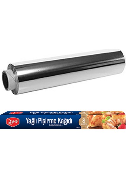 Alüminyum Folyo ve Pişirme Kağıdı 2 Parça Ekonomik Mutfak Seti 7