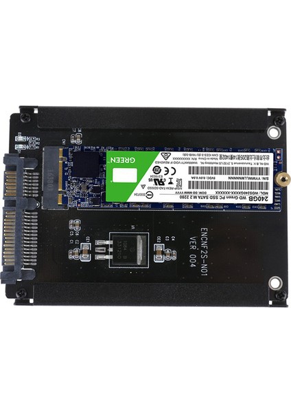 4358 B+M Key M.2 Ngff SSD To 2.5 HDD Harddisk Kutusu