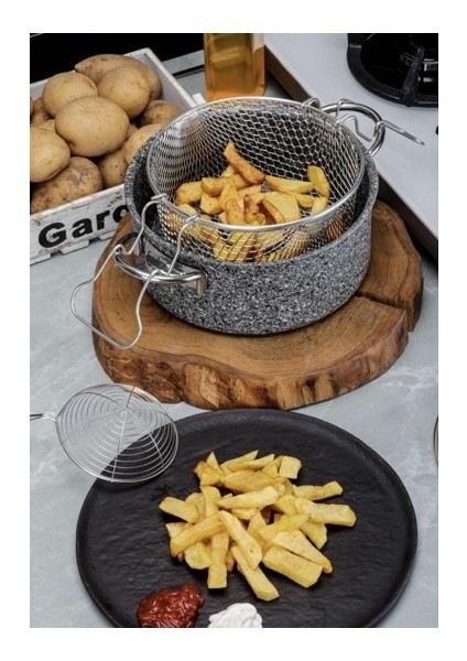 Granit Kızartma Tenceresi 22 cm modelleri