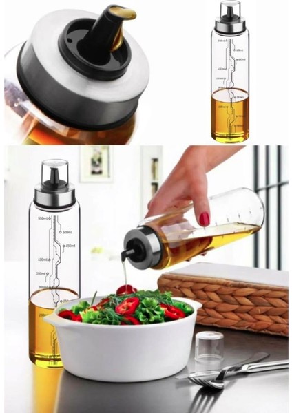 Borosilikat Cam Yağdanlık 600 ml
