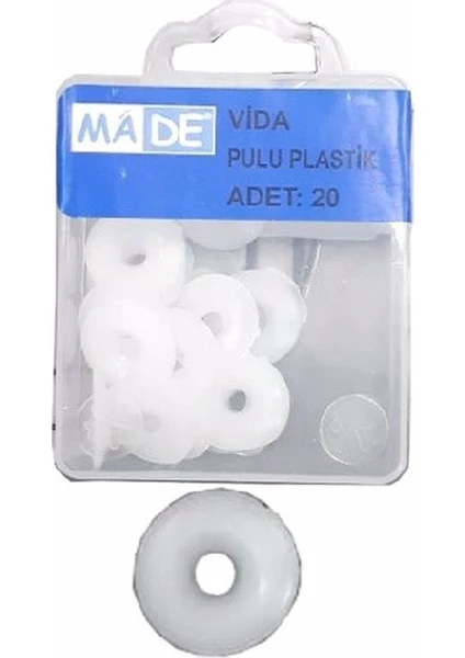 Made Dubel Made Vida Pulu Plastik 1paket  20 Adet