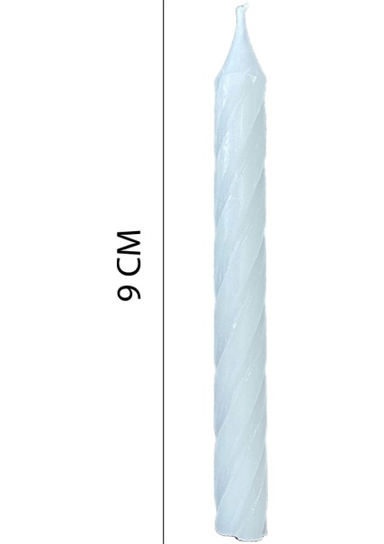 Mum - Pasta Mumu - 50 Adet - Beyaz- 9cm