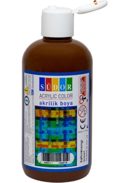 Akrilik Boya 250 ml Kahverengi