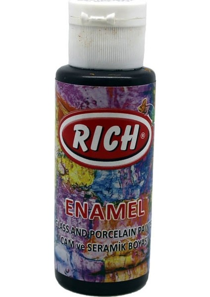 Enamel Cam ve Seramik Boyası - Çikolata 328