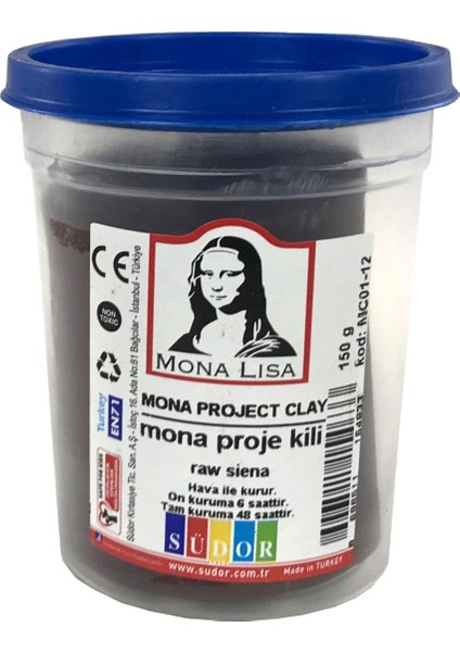 Mona Kil 150 gr Raw Siena MC01-12