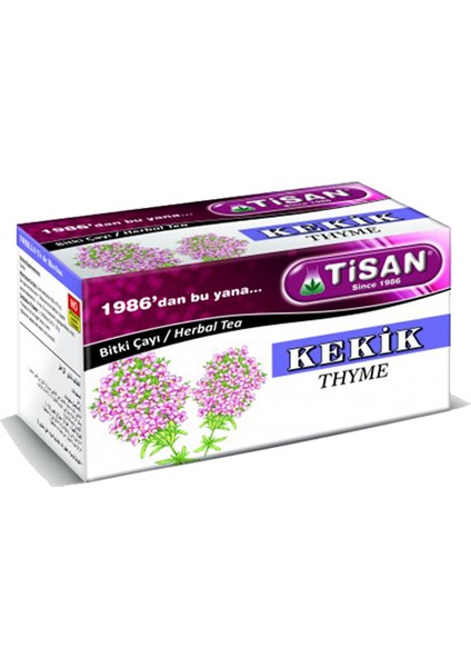 Kekik Bitki Çayı 20 Süzen Poşet