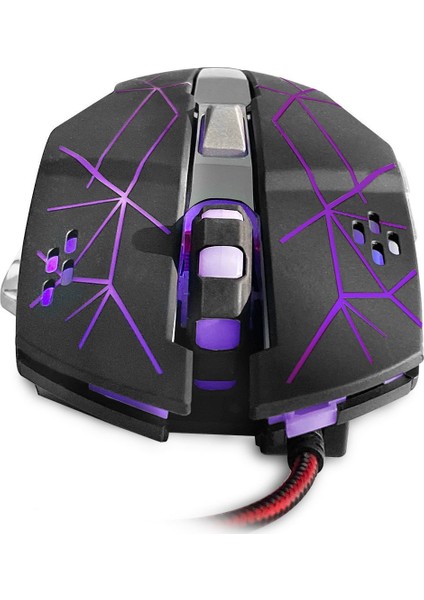 MF Product Strike 0610 Rgb Kablolu Gaming Mouse Siyah